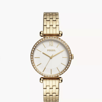 Fossil Tillie Three-hand Gold Tone Stainless Steel Women Watch (BQ3498)