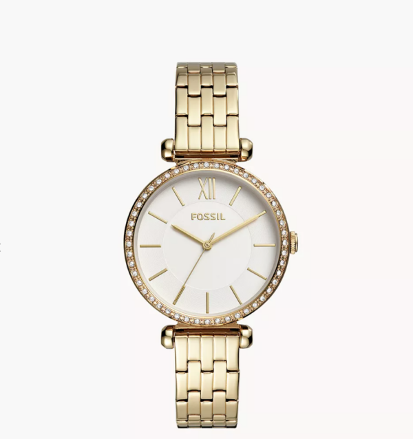 Fossil Tillie Three-hand Gold Tone Stainless Steel Women Watch (BQ3498)