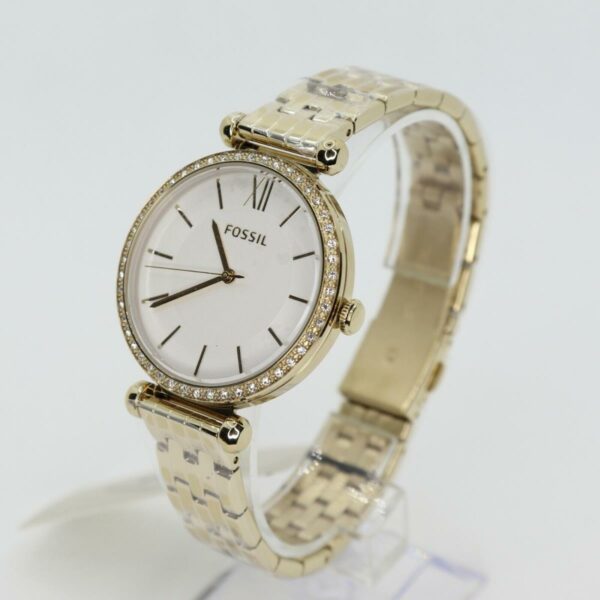 Fossil Tillie Three-hand Gold Tone Stainless Steel Women Watch (BQ3498) - Image 4