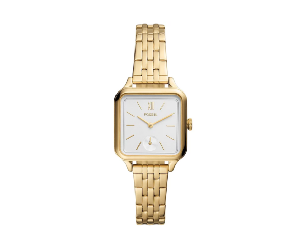 Fossil Colleen Three-hand Gold Tone Stainless Steel Watch Women (BQ3832)