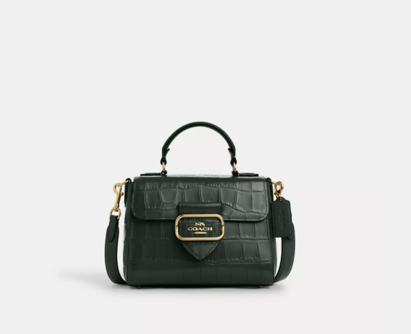 Coach Morgan Top Handle Satchel (Amazon Green)