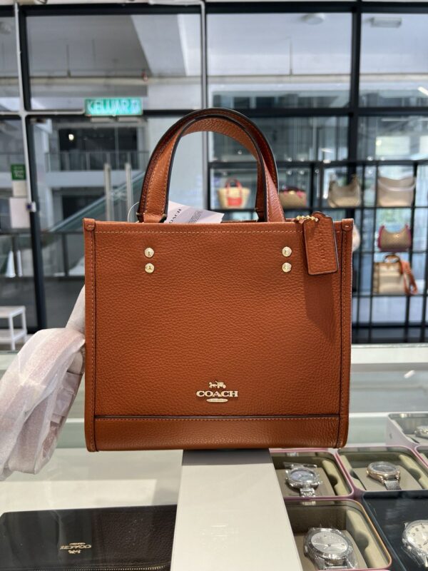 Coach Dempsey Tote 22 (sunset) - Image 5