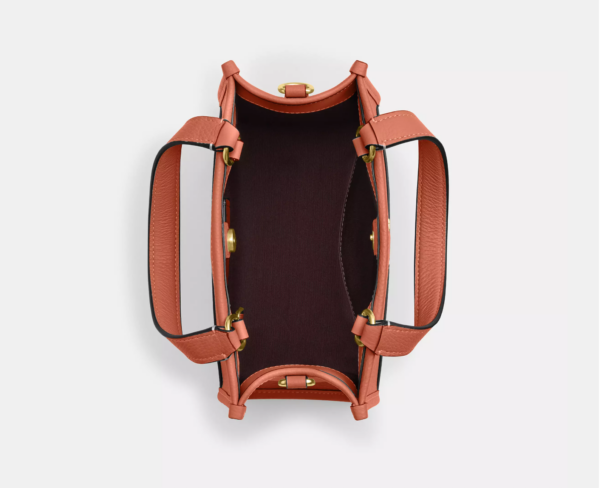 Coach Dempsey Tote 22 (sunset) - Image 4