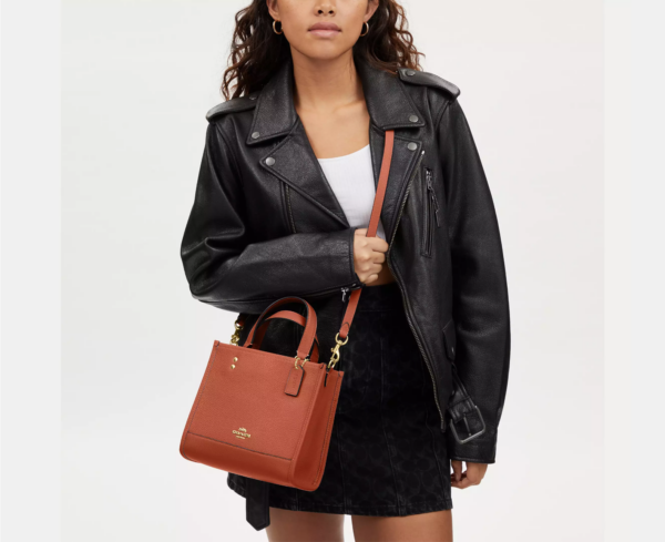 Coach Dempsey Tote 22 (sunset) - Image 2
