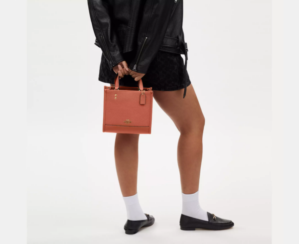 Coach Dempsey Tote 22 (sunset) - Image 3