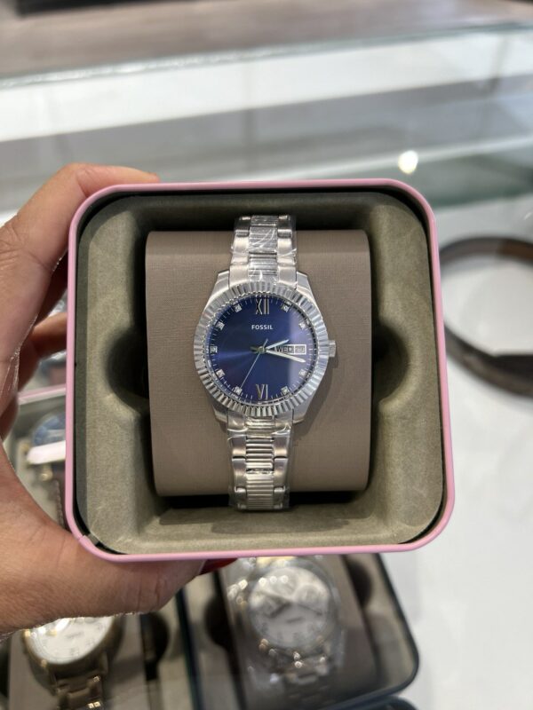 Fossil Scarlette Three-hand Day Date Stainless Steel Watch Women (es5197) - Image 4