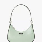 Kate Spade Sam Icon Leather Convertible Small Crossbody(Pistachio Cream)Boutique Collection