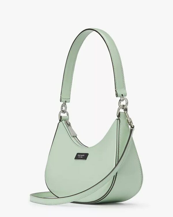Kate Spade Sam Icon Leather Convertible Small Crossbody(Pistachio Cream)Boutique Collection - Image 2