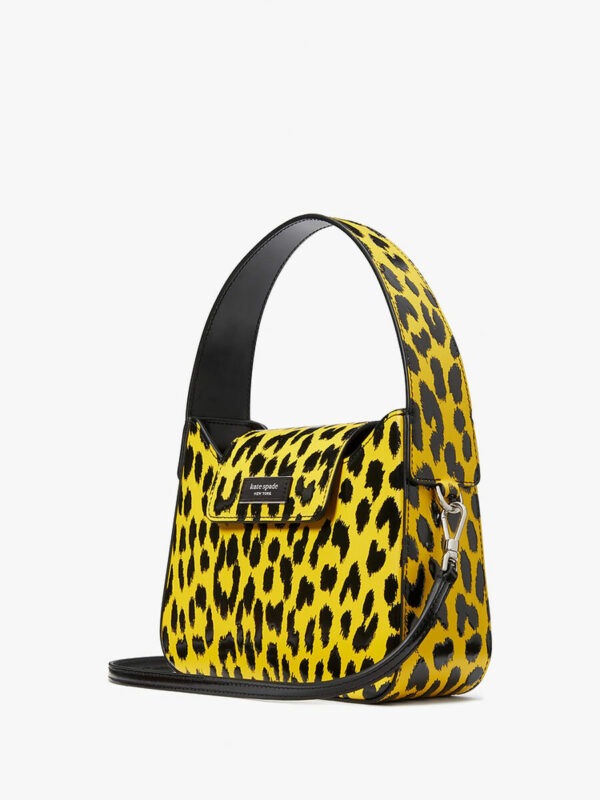 Kate Spade Sam Icon Modern Leopard Mini Hobo Bag (Wild Chamomile Multi) - Image 2