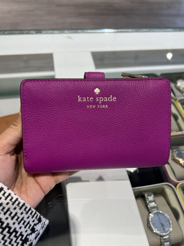 Kate Spade Elsie Medium Bifold Pebbled Leather (baja Rose)