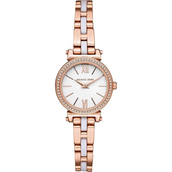 Michael Kors Sophie Analaog White Dial Women Watch (MK44)