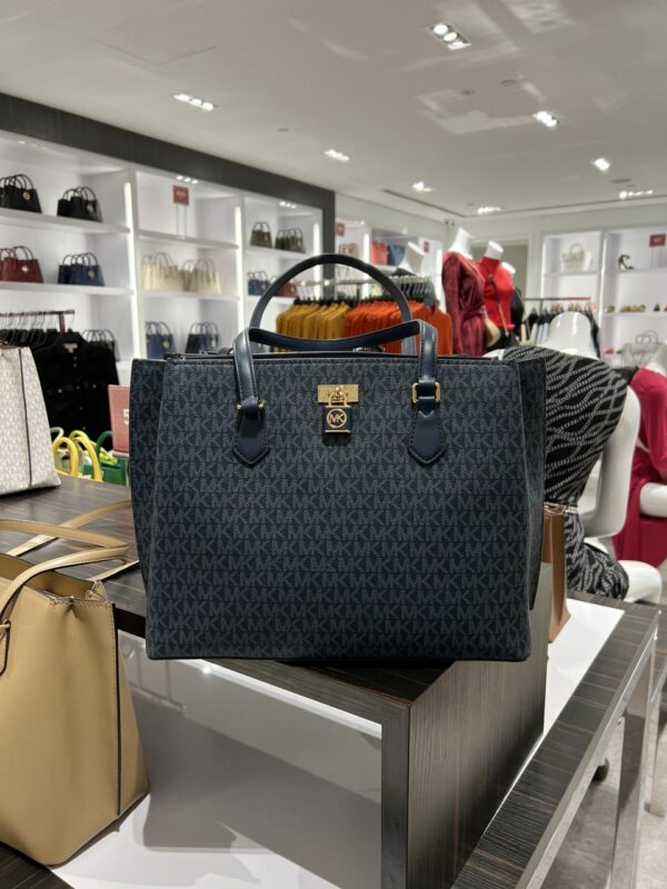 Michael Kors Ruby Large Logo Tote Bag (admiral Blue) - Image 2