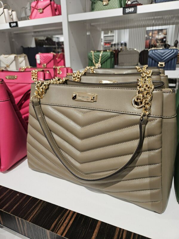 Michael Kors Whitney Medium Quilted Tote Bag (Dusk)