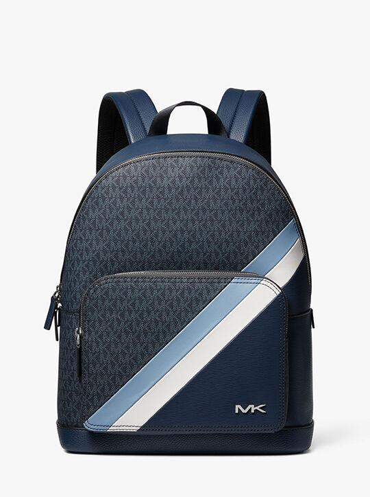 Cooper logo stripe backpack deals