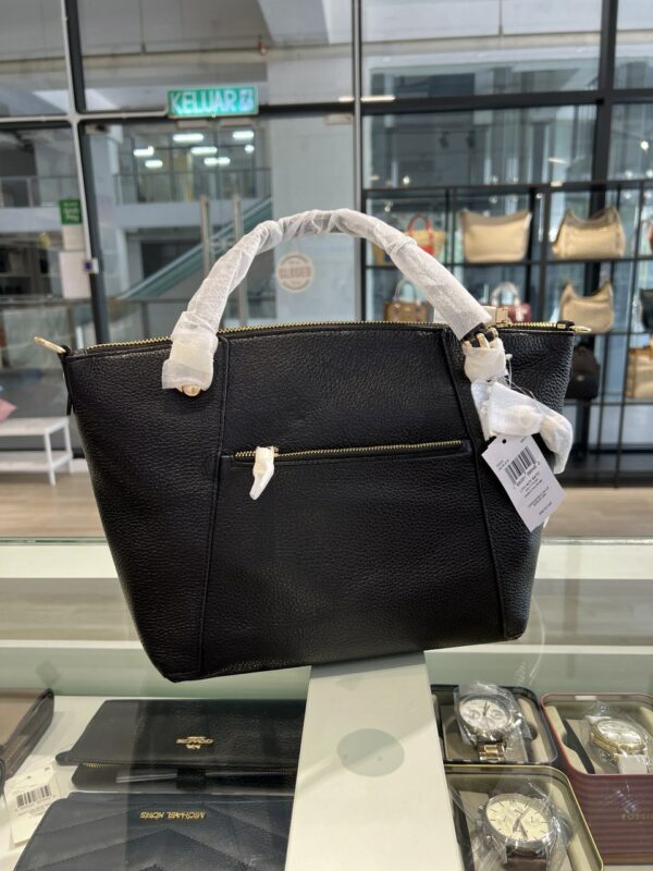 Coach Kacey Satchel (Black) - Image 4