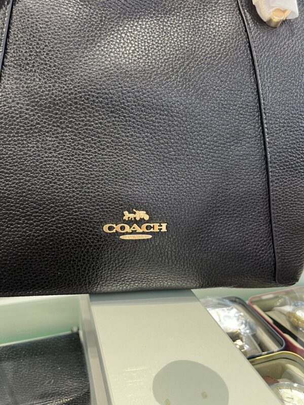 Coach Kacey Satchel (Black) - Image 3