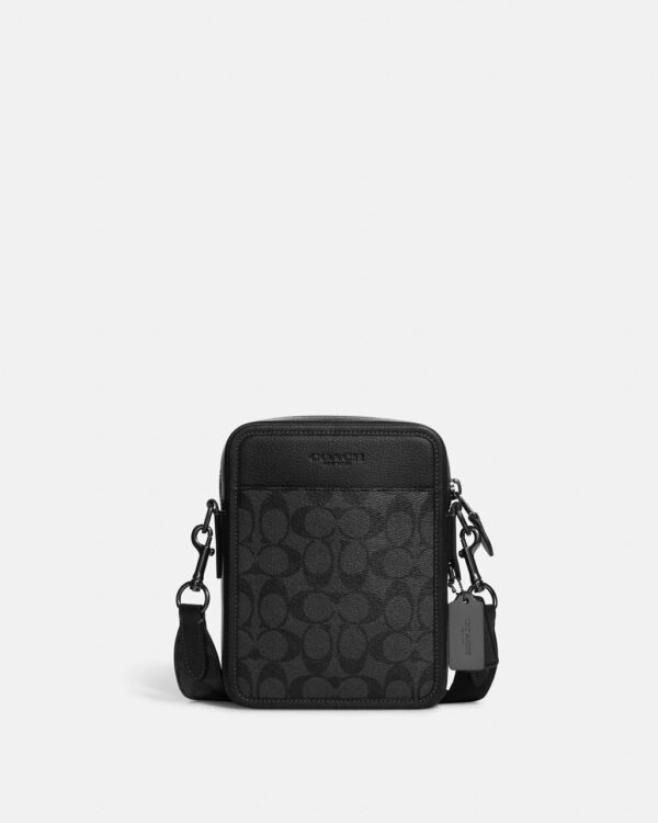 Coach Sullivan Crossbody In Signature Canvas (Charcoal)