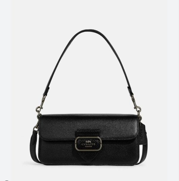 Coach Morgan Shoulder Bag (Black)