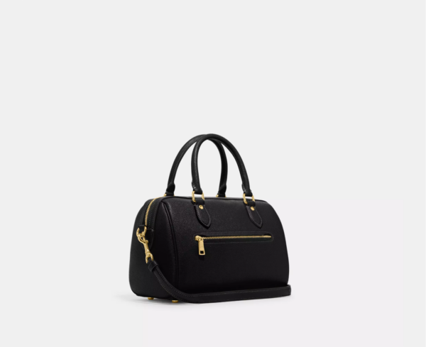 Coach Rowan Satchel (Black) - Image 4