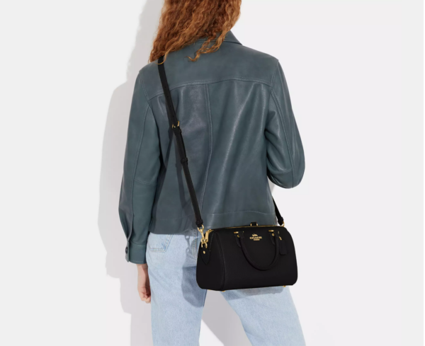 Coach Rowan Satchel (Black) - Image 2