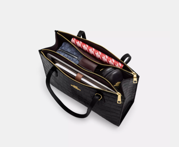 Coach Nina Tote (Amazon Green) - Image 4