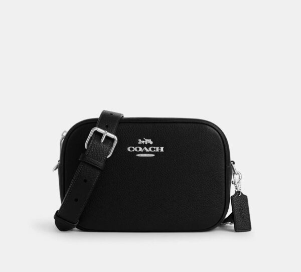 Coach Jamie Camera Bag With Rivets (Black)