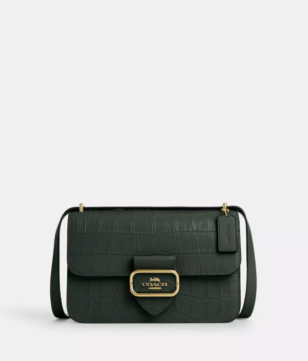 Coach Large Morgan Square Crossbody (Amazon Green)