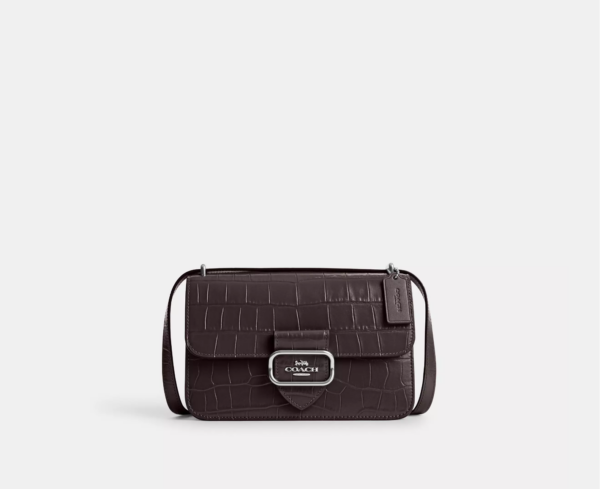 Coach Large Morgan Square Crossbody (Amethyst)
