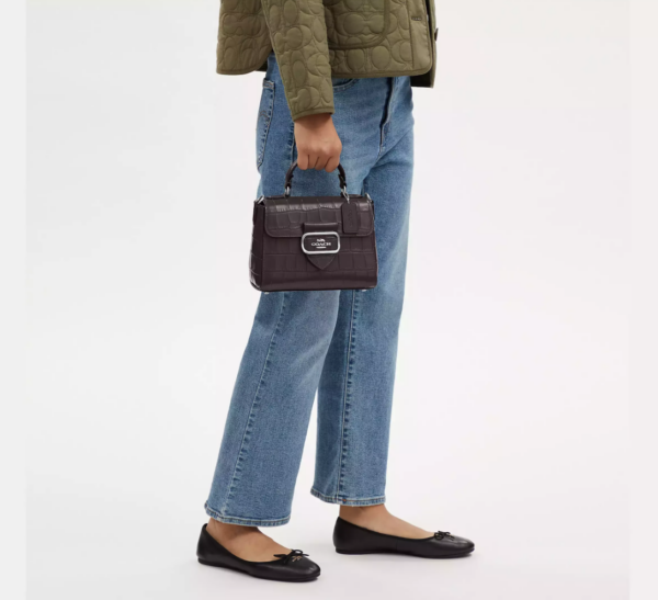 Coach Morgan Top Handle Satchel (Amethyst) - Image 4