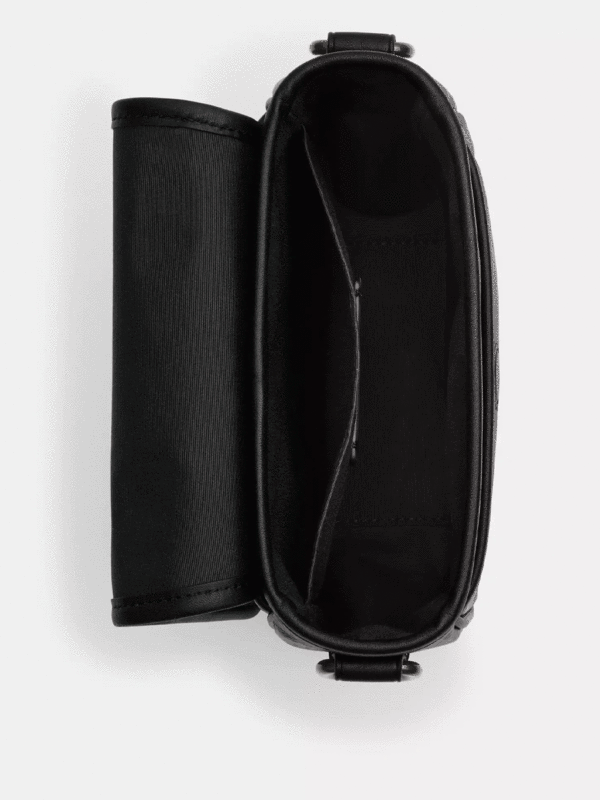 Coach Lucas Crossbody In Signature Canvas (Charcoal) - Image 3