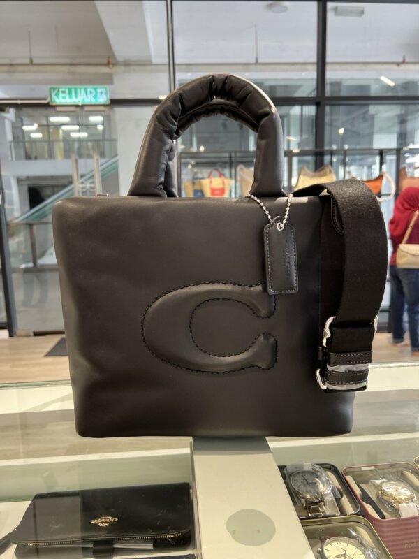 Coach Pillow Tote (Black) - Image 3