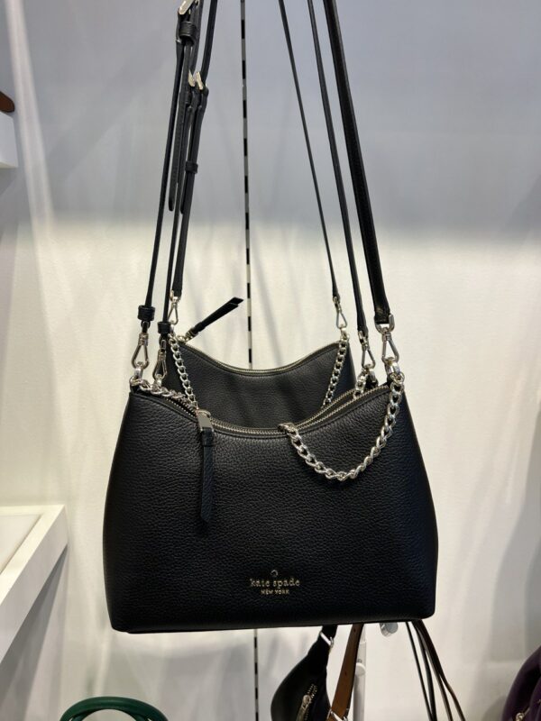 Kate Spade Zippy Convertible Crossbody (Black)
