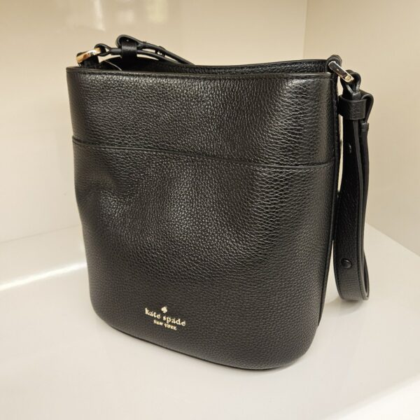 Kate Spade Leila Small Bucket Bag (Black) - Image 6