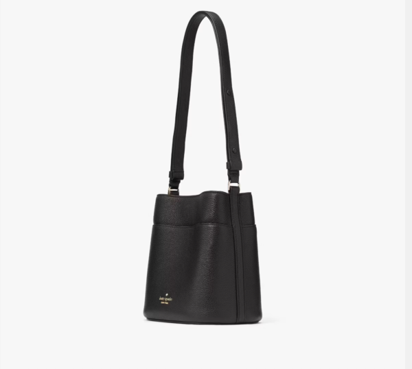 Kate Spade Leila Small Bucket Bag (Black) - Image 4