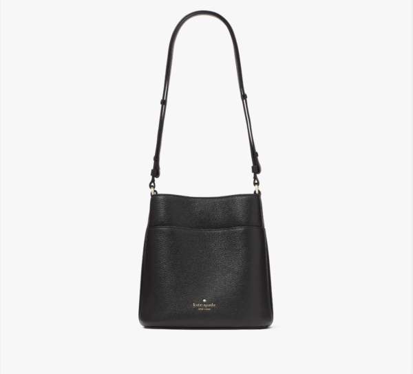 Kate Spade Leila Small Bucket Bag (Black)