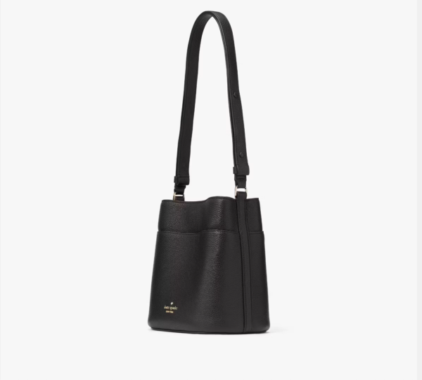 Kate Spade Leila Small Bucket Bag (Black) - Image 3