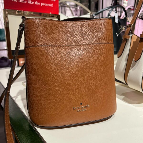 Kate Spade Leila Small Bucket Bag (Ginger) - Image 3