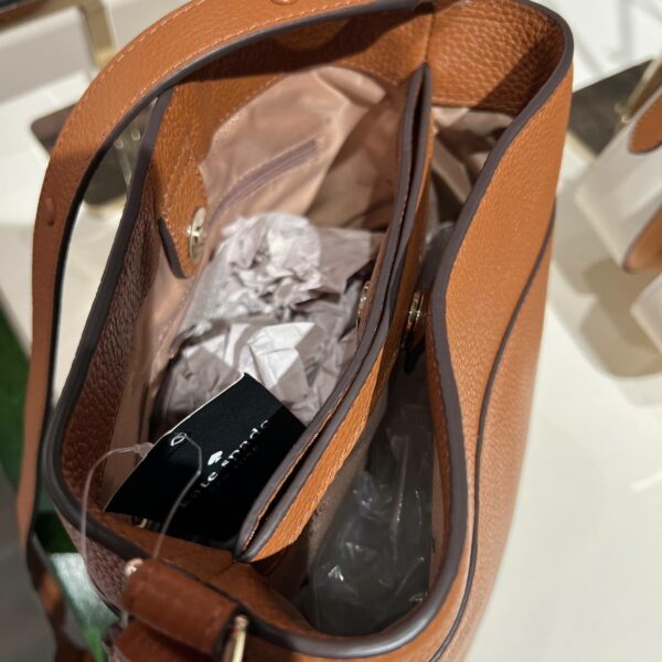 Kate Spade Leila Small Bucket Bag (Ginger) - Image 4