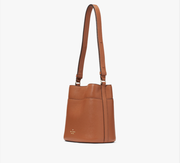 Kate Spade Leila Small Bucket Bag (Ginger) - Image 7