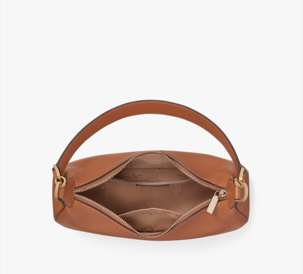 Kate Spade Janie Pebbled Leather Shoulder Bag (Gingerbread) - Image 4