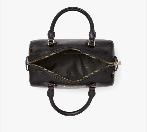 Kate Spade Spade Flower Small Dolly Duffle (Black) - Image 3