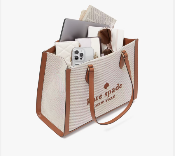 Kate Spade Ellie Large Tote (Ginger) - Image 5