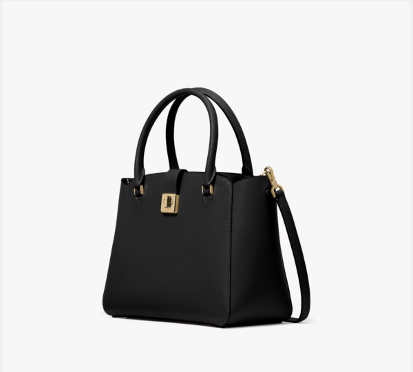 Kate Spade Phoebe Satchel (Black) - Image 3