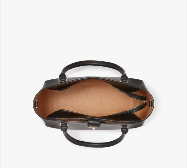 Kate Spade Phoebe Satchel (Black) - Image 4