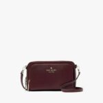 Kate Spade Staci Dual Zip Around Crossbody (Grenache)