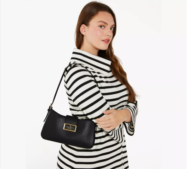 [Pre Order]- Kate Spade Reegan Small Shoulder (Black) - Image 5