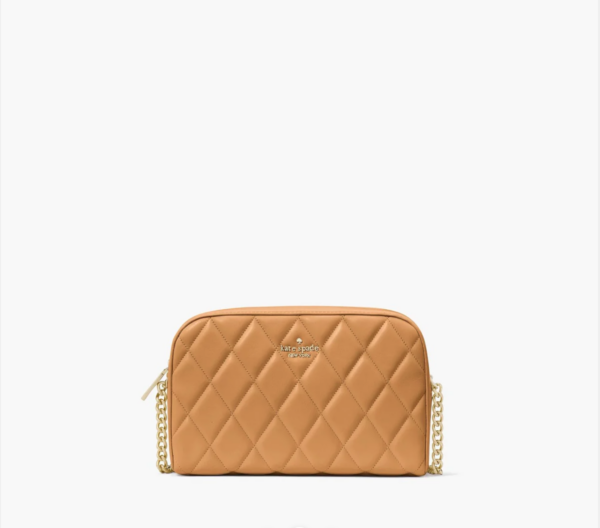 Kate Spade Carey Quilted Camera Bag (Tiramisu)
