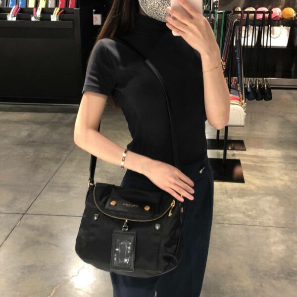 [Pre Order]-Marc Jacobs Preppy Nylon Natasha (Black) - Image 2