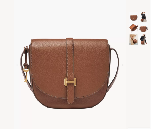 Fossil Emery Crossbody (Brown)