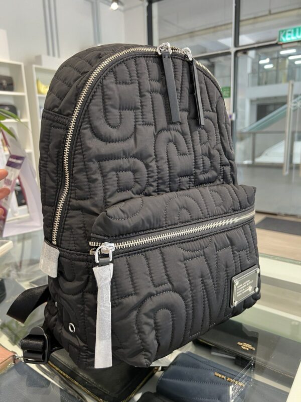 Marc by Marc Jacobs Nylon Jumbled Logo Backpack (Black) - Image 4